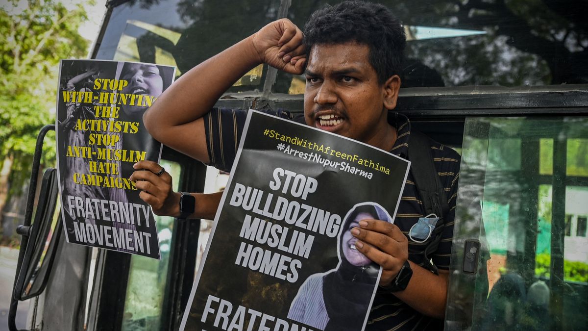 Indické úřady nechaly zdemolovat domy několika muslimských demonstrantů